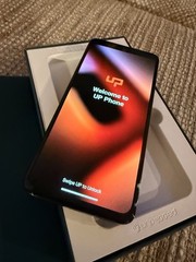 Unlocked UP01 Smartphone 256GB, Gray, Privacy-Enhanced, UP Privacy Phone