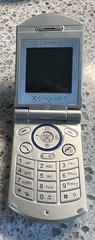 Pantech Silver Cingular Tiny Flip Phone – Untested – RARE