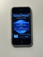 NEVER ACTIVATED iOS 1.0 YM Apple iPhone 1st Generation – 4GB – Black A1203 (GSM)