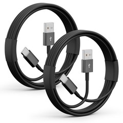 3FT 2-Pack USB-C Fast Charging Cable 3A for iPhone 15/16/17, CarPlay Compatible