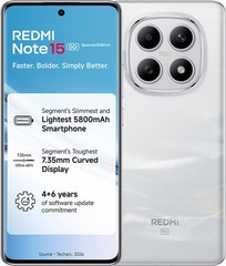 REDMI Note 15 SE 5G 6GB 128GB White Unlocked Dual Sim Global Version