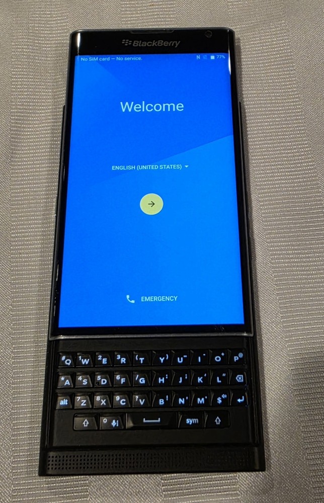 BLACKBERRY PRIV STV100-2 Black Smartphone Android 4G 32GB Unlocked