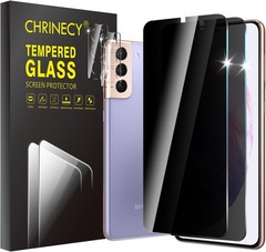 [4+2 PCS] Privacy Screen Protector & Camera Lens Protector for Samsung Galaxy S2