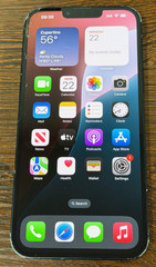 UnlockedApple iPhone 14 Plus – 128GB Black – Crcked Front and Rear Camera – Read