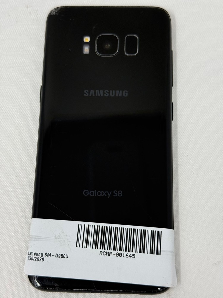 Samsung Galaxy S8 SM-G950U 64GB Black Unlocked Grade B