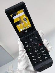 5 Units CAT S22 FLIP – 16 GB – Black (unlocked) Smartphone good condition