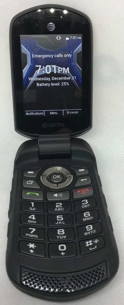 Kyocera Duraxe E4710 – 8GB – Black Unlocked Smartphone Excellent Condition