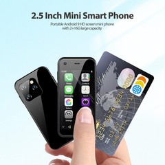 Mini Teléfono Celular Móvil Desbloqueado 2.5″ 3G Cámara 5MP Android 9.0 DUAL SIM