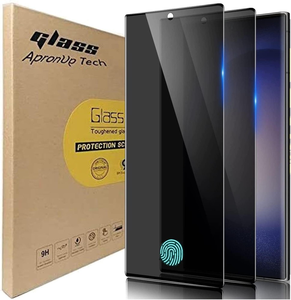 Samsung Galaxy S23 Ultra Privacy Screen Protector, Scratch-Resistant & Case Frie