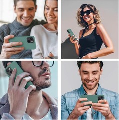 Designed for iPhone 13 Case, Designed for iPhone 14 Case, Silicone Ultra Slim Ca