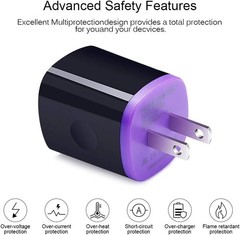 6ft Cable USB-C Wall Charger for Samsung Galaxy S26 S25 – Fast Charging