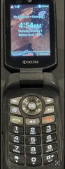 Kyocera DuraXE 8GB E4710 AT&T Flip Phone Ve