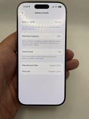 Apple iPhone 16 Pro 6.1″ 128GB – Desert Titanium Unlocked Battery 88% Currently