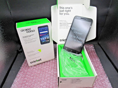 Alcatel Verso 16GB Titan Black – Cricket Wireless Locked – 4G LTE Smartphone