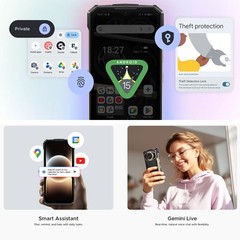 DOOGEE FIRE 7 Ultra 5G Rugged Phone Android 15 Waterproof Octa Core 64MP Mobile