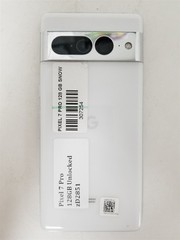 Google Pixel 7 Pro 128GB White GE2AE (Unlocked) Damaged zD2851
