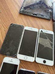 Lot Of Assorted Apple iPhones, Tablets – For Scrap only or PARTS ONLY