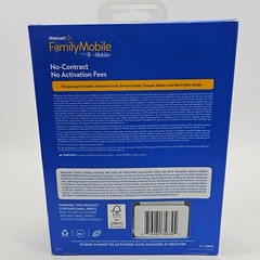 TCL Prepaid Walmart Family Mobile 6.22” HD+ A2X 32GB Android Black Smartphone