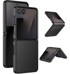 Cresee Case for Samsung Galaxy Z Flip 7 (2025) Phone Case Matte Translucent Hard