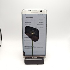 Samsung Galaxy S7 edge G935T (T-Mobile) – 32GB Silver – DAMAGED #2963