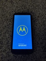 Motorola Moto G6 64 GB Black (Unlocked) USB C Broken Glass