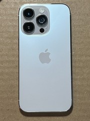 Apple iPhone 14 Pro 128GB Silver Unlocked eSIM A2650 READ