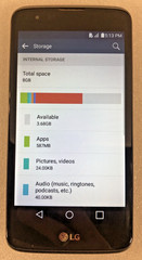 LG K330 K7™ | Silver | 8GB | T-Mobile Locked