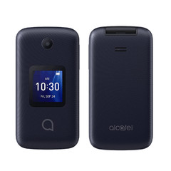 Alcatel Go Flip 4 4G LTE Easy Use Basic Flip Phone T-MOBILE ONLY (4056W)(Blue)
