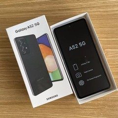 Samsung Galaxy A52(5G) SM-A526U 128GB+6GB Factory Unlocked Smartphone -New s7