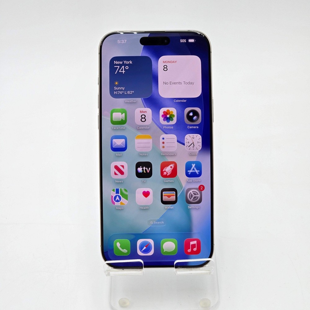 Apple iPhone 16 Pro Max 512GB Natural Titanium AT&T Locked – Used A – 88%BH