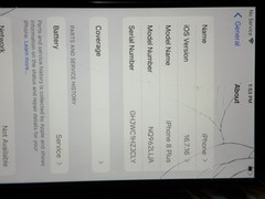Apple iPhone 8 Plus Broken Screen and Back. Works Great. No iCloud Lock. As-Is
