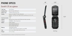 Kyocera DuraXV E4610 Verizon Unlocked Rugged Waterproof PTT Flip Phone