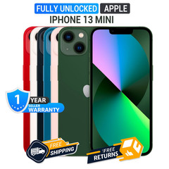 🔥New Sealed Apple iPhone 13 Mini/12 Mini 256GB/ 128GB Factory Unlocked GSM CDMA