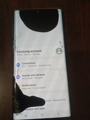 Samsung Galaxy Note10 256GB SM-N970U Aura Glow ( T-Mobile )For parts