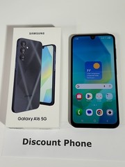 Samsung Galaxy A16 5G 128GB Blue Black T-Mobile US Version Unlocked