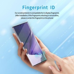 For Samsung Galaxy Note 20 Ultra Tempered Glass 3D Fingerprint Sensor Support HD