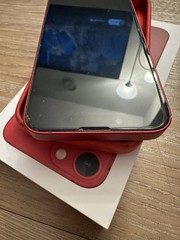 Mint Apple iPhone 13 Mini, 256GB, Red- Unlocked , Reset to Factory