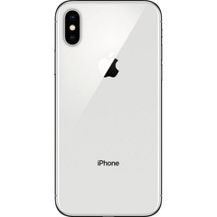 Apple iPhone X – 256 GB – Silver (GSM Unlocked) Smartphone – Very Good