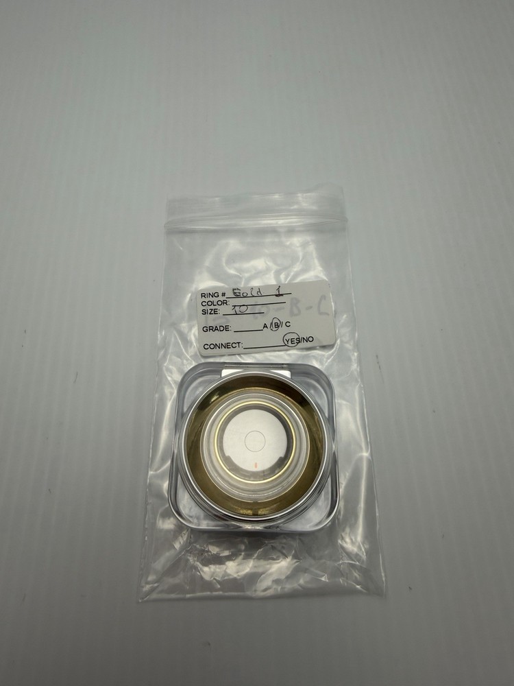 Samsung Galaxy Ring Bluetooth Smart Ring SM-Q500 – Titanium Gold – Size 10