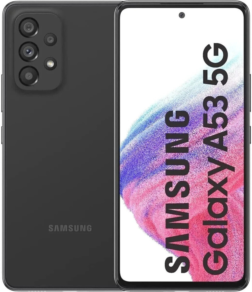 UNLOCKED – Samsung Galaxy A53 5G SM-A536V 128GB Black – Good Condition