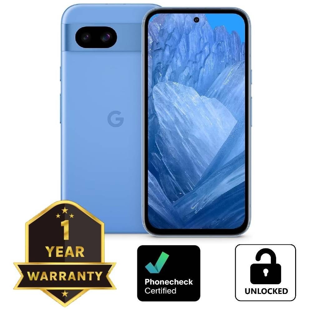 Google Pixel 8a – 128 GB – Bay (Unlocked) Smartphone – Excellent