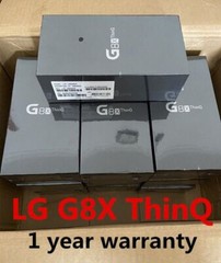 LG G8X ThinQ 128GB LM-G850UM LM-G850EMW Black 4G Unlocked Smartphone NEW SEALED