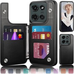 Moto G 5G 2025/Moto G 5G 2026 Case Wallet with Card Holder, Light Brown