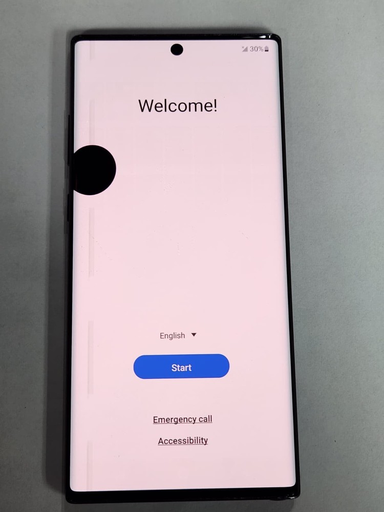 DEFECTIVE – Samsung Galaxy Note 10+ – 256GB – Aura Black – GSM Unlocked – 10160