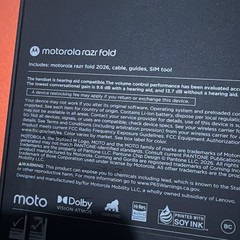 Motorola – razr fold 2026 512GB (Unlocked) – PANTONE Blackened Blue