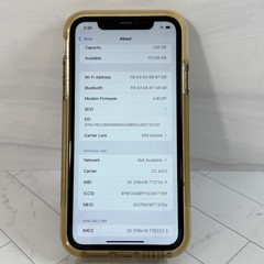Apple iPhone 11 64 GB Black A2111 US Consumer Cellular Smartphone #H19