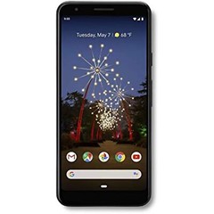 Google – Pixel 3a 64GB Cell Phone (Unlocked) – Just Black 3-A