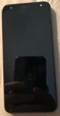LG K40 Black (ATT) Cell Phone Fast Ship Gray Very Good Used Bad Charge Port