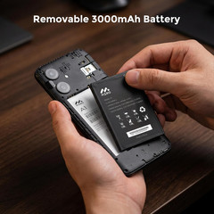 4G Cell Phone – New Android 14 Go Edition Smartphone, 6″ Display, 2GB+32GB (256G