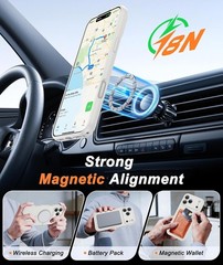 iPhone 17 Pro Max Case: Solid White Matte 17 Promax Magnetic Phone Cover with Fu